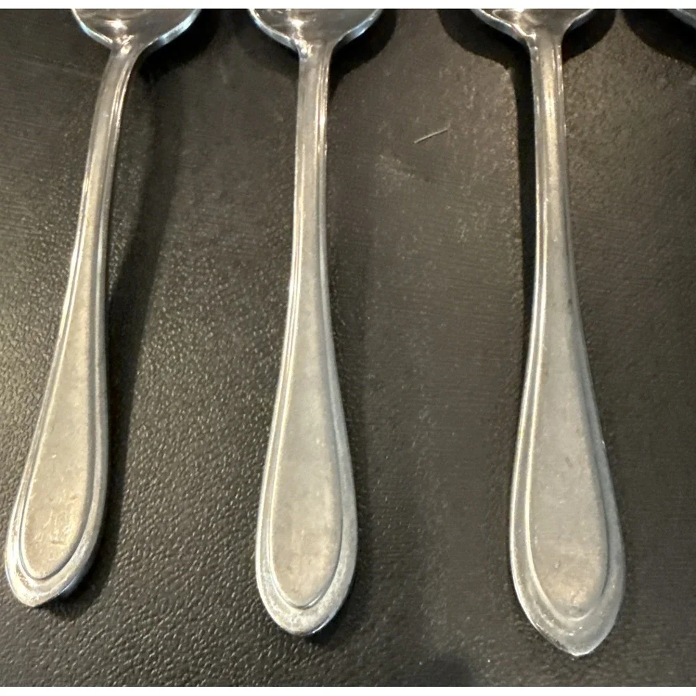 Oneida Joanne Soup Spoon Spoons Stainless Steel Set Of 8